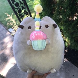 Pusheen Birthday Cupcake Stuffed Animal